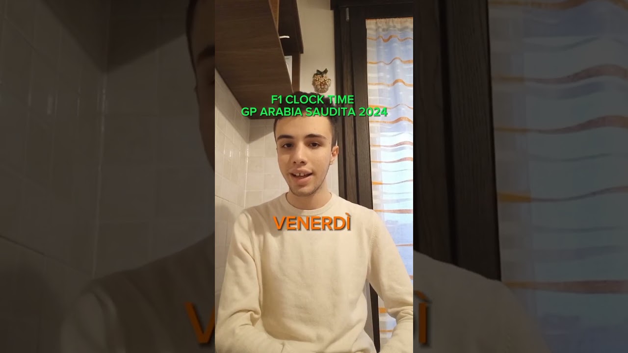 TUTTI GLI ORARI DEL GP DELL'ARABIA SAUDITA 2024 🇸🇦 