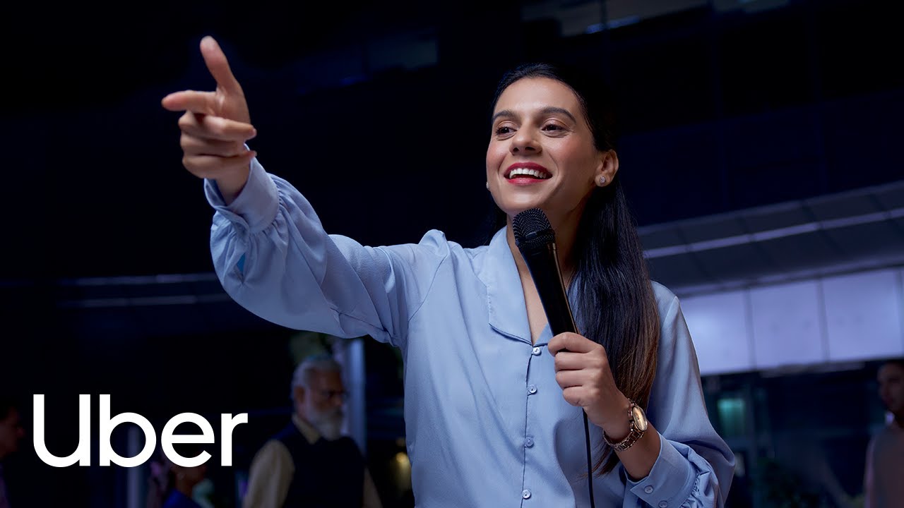 Shashi Dhiman's stand (up) for women's safety - Safer rides with Uber | Uber