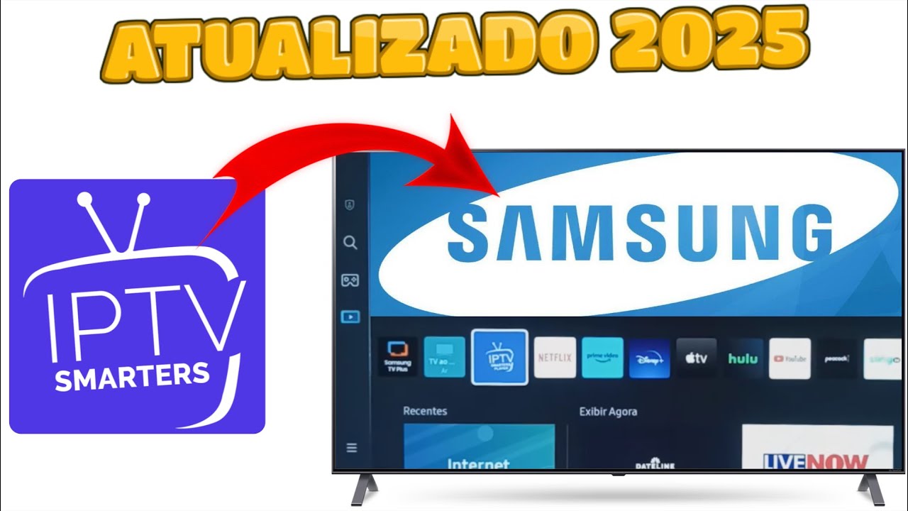 ⭕ Instalação do IPTV Smarters Pro na Smart TV SAMSUNG (App Gratuito)