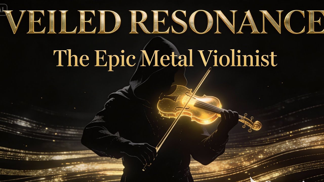 Veiled Resonance | Violin x Metal Fusion | Nighttime Violin Tides (1:00:00) 🌊🎻