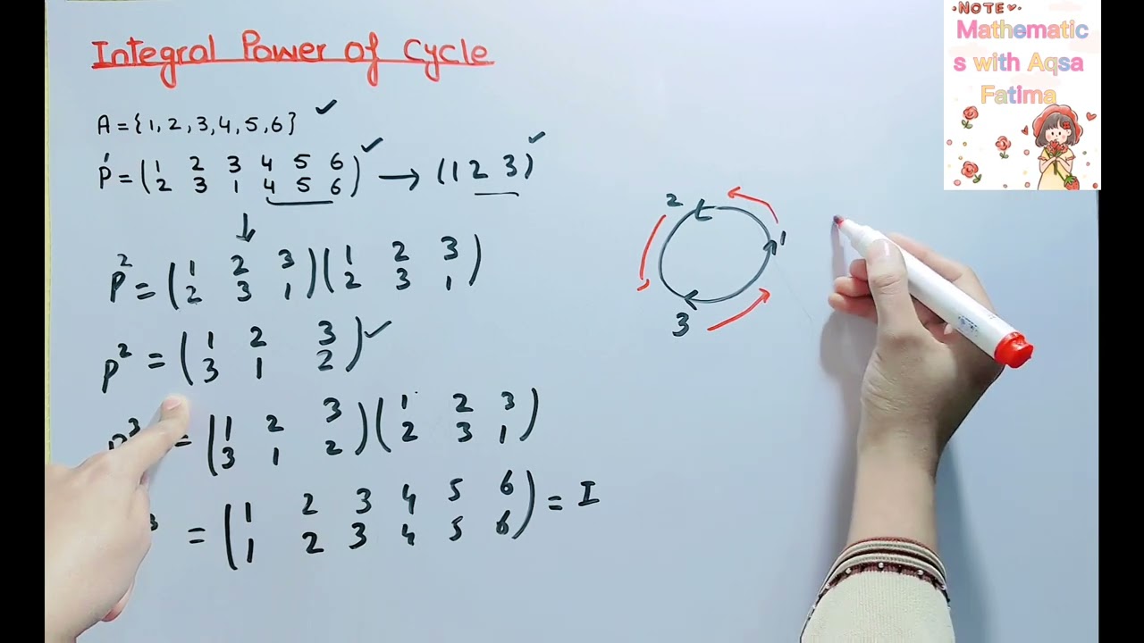 lec#67 Integral power of circular permutation #mathematics #group #theory #ppsc #maths #csirnet #PhD