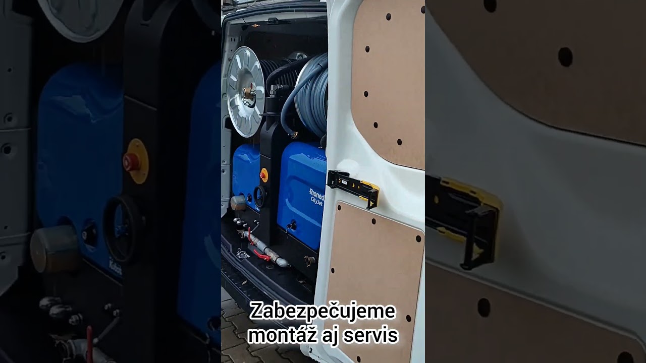 Vysokotlakový čistiaci stroj Rioned CityJet.