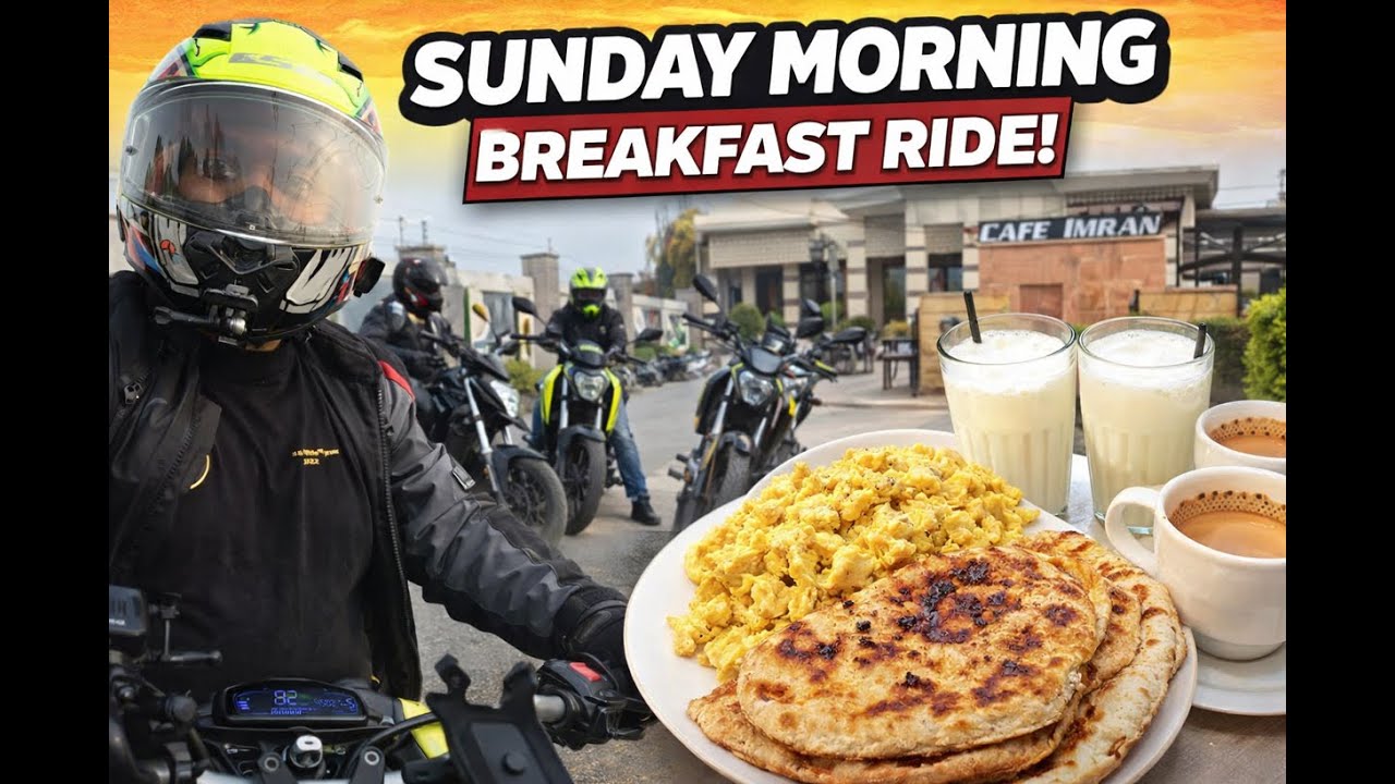 Sunday Ride to Cafe Imran  | Cafe Imran Sunday Ride | Cafe Imran Nashta Vlog