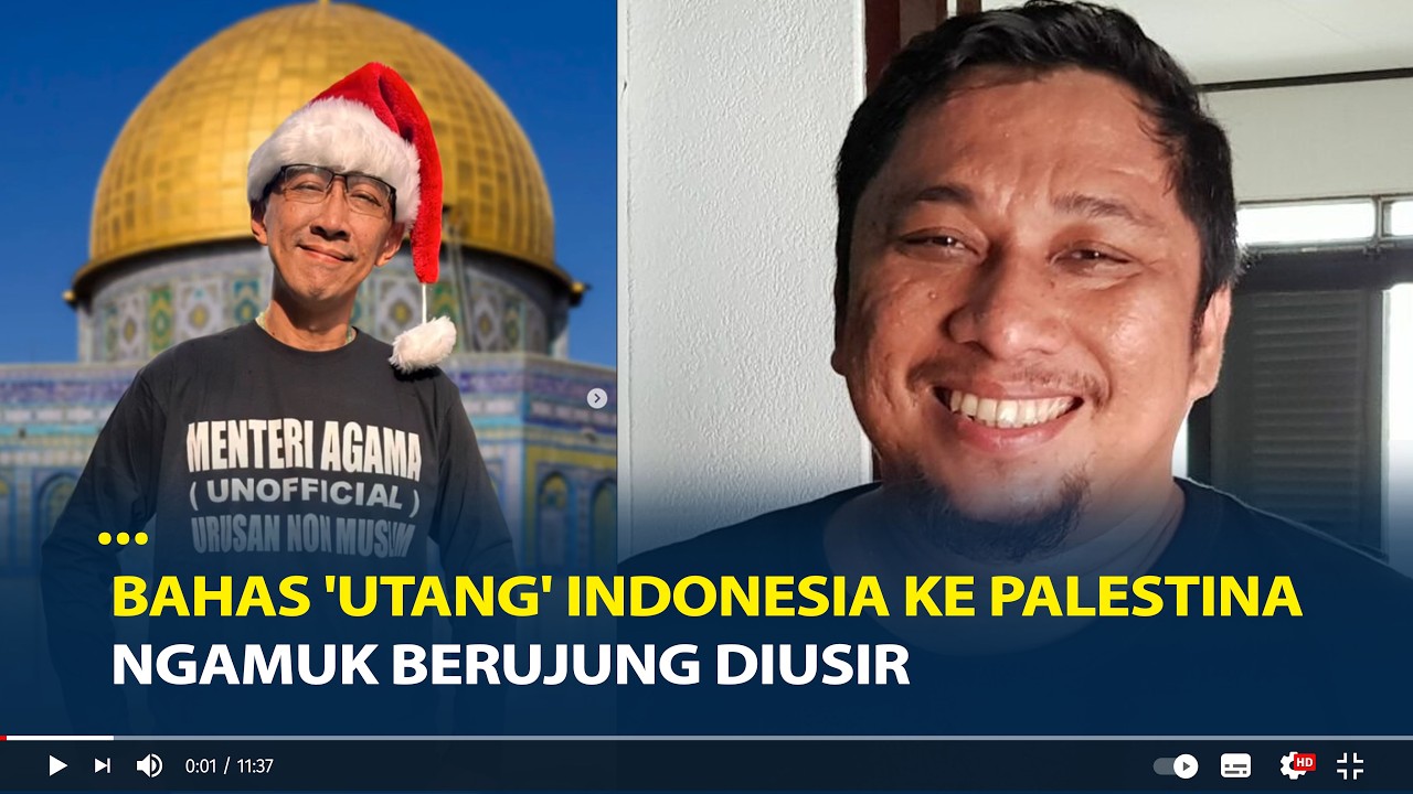 Viral Abu Janda Ngamuk Feri Amsari Bahas 'Utang' Indonesia ke Palestina, Berujung Diusir