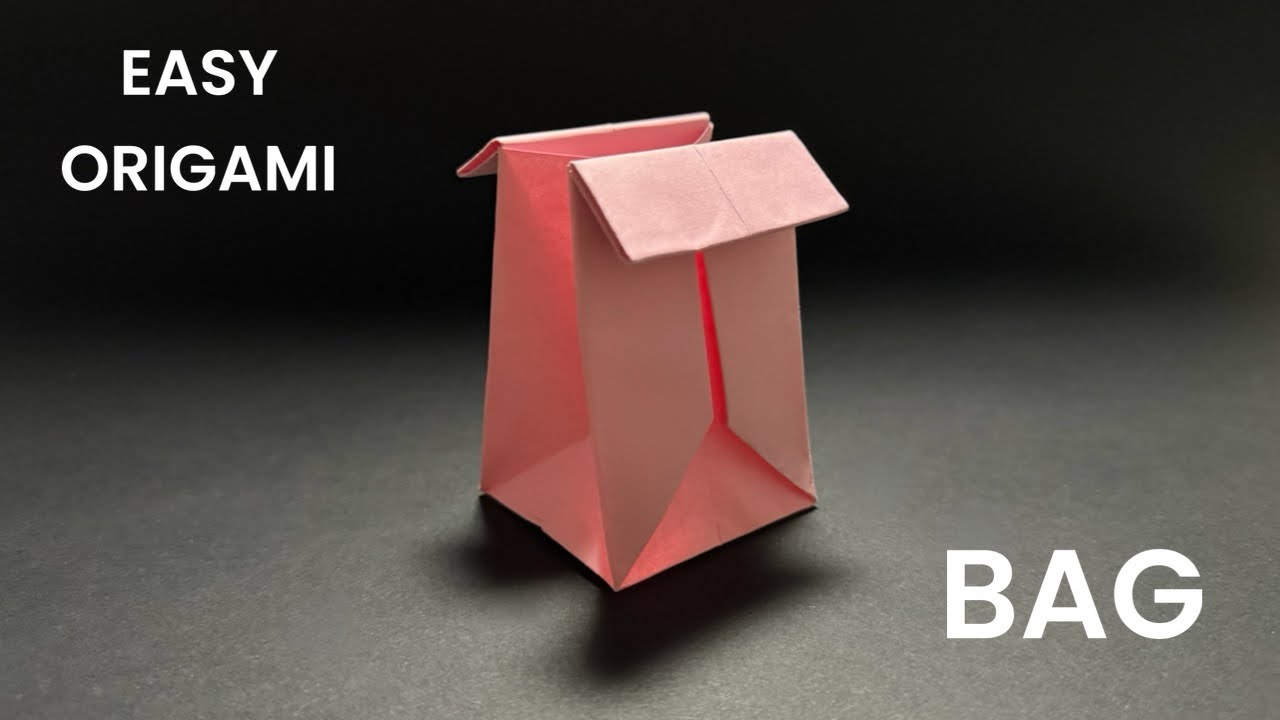 How to Make a Paper Gift Bag Step by Step – Easy Origami Gift Bag Tutorial
