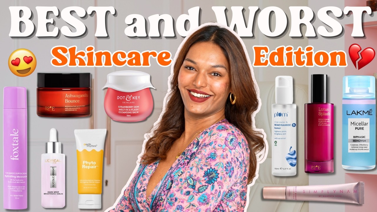 Best & Worst of SKINCARE 2024! Non Sponsored Brutally Honest Reviews ✨Sarah Sarosh