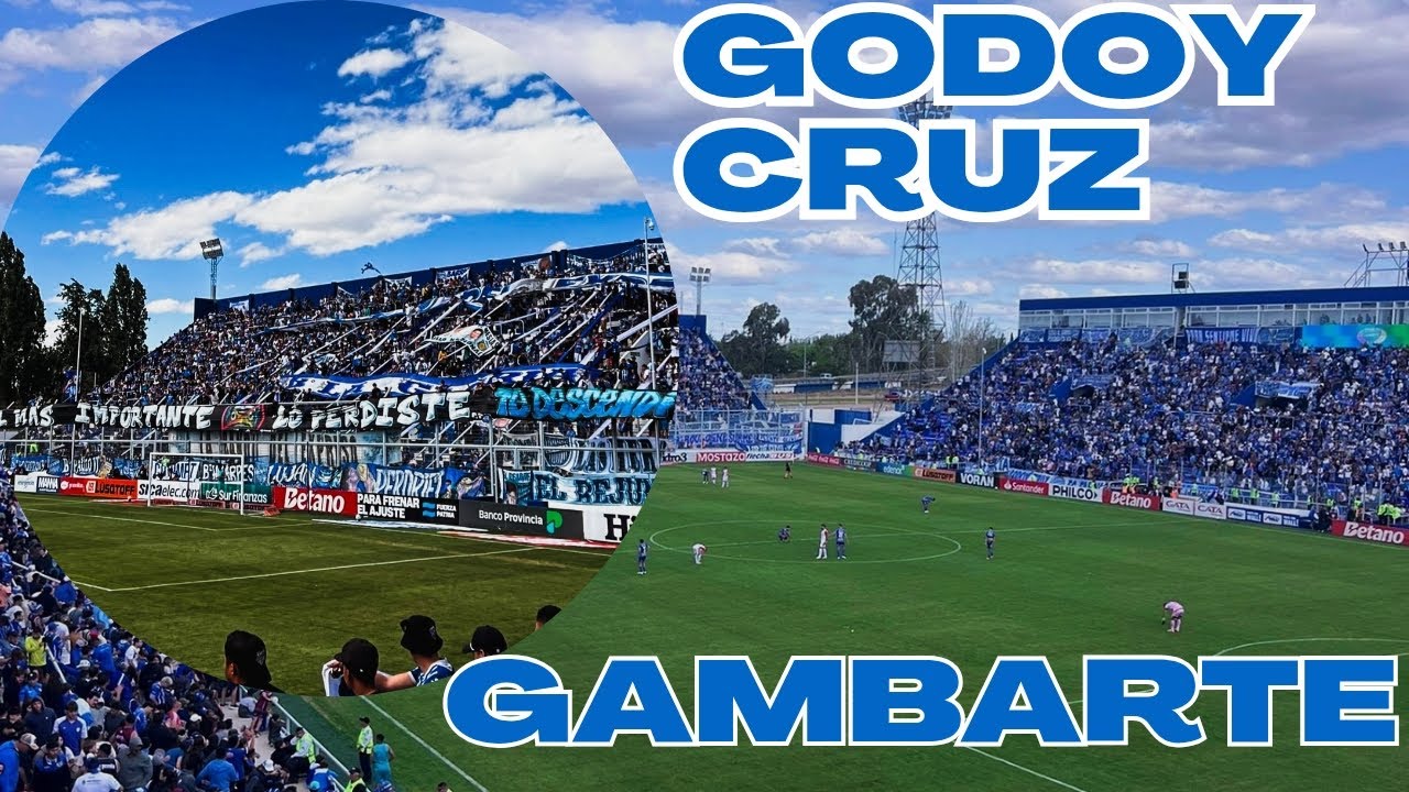 Godoy Cruz 🚂 -DESDE LA TRIBUNA- vs Independiente (1-1) 2025