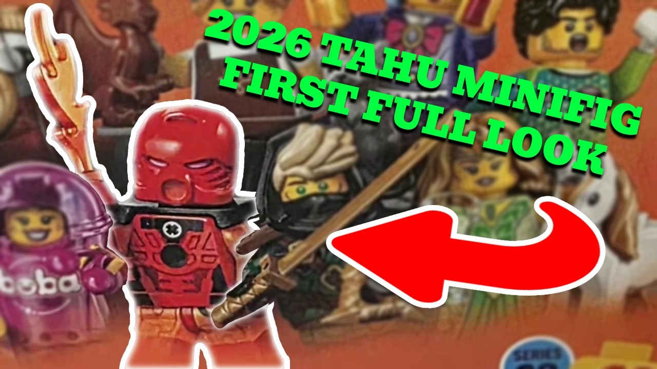 LEGO TAHU MINIFIGURE REVEALED! BIONICLE 2026 IS REAL!