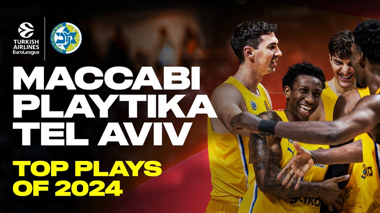 Best PLAYS of MACCABI Basketball COMPILATION