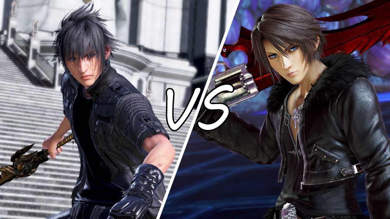 Dissidia Final Fantasy NT (DFFNT) - 1v1 Noctis vs. Squall