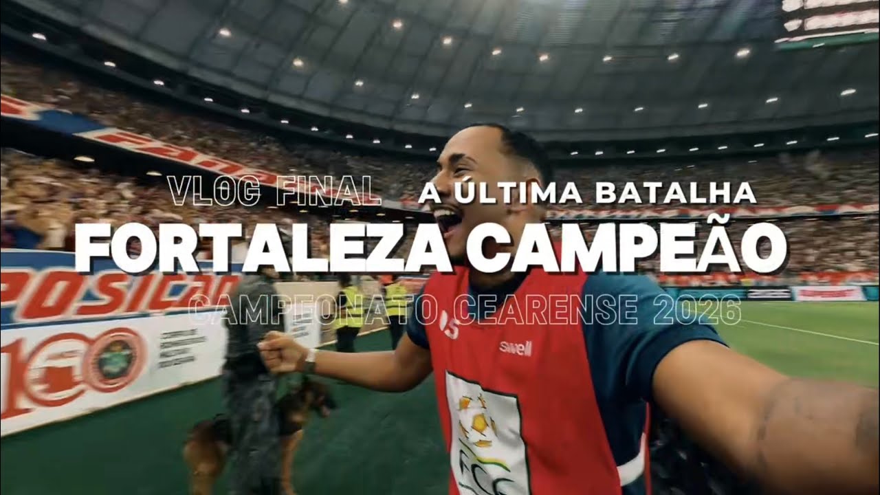 FORTALEZA CAMPEÃO - VLOG DA FINAL - MUITA FESTA NA ARQUIBANCADA - ASSISTAM ATÉ O FINAL 