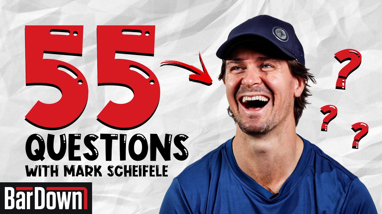 55 QUESTIONS WITH #55 MARK SCHEIFELE