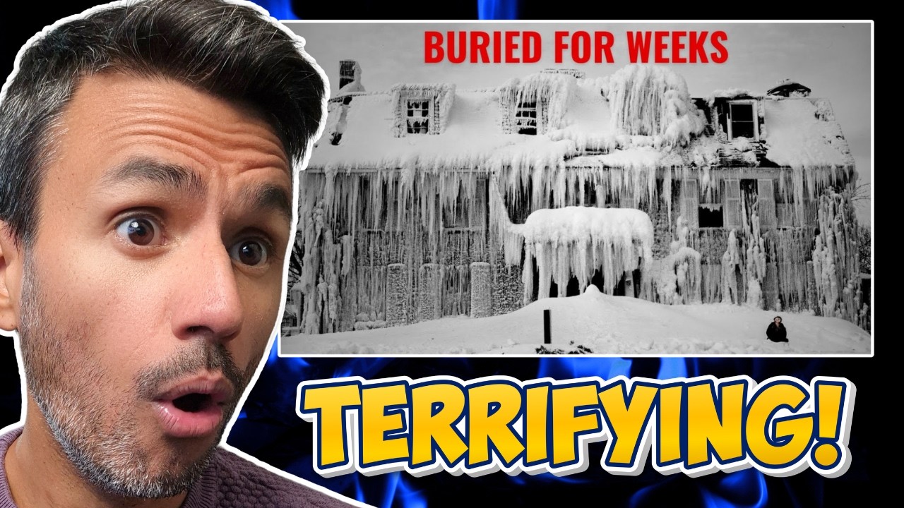 European Reacts To 10 Historic US Blizzards and Winter Storms | REACTION