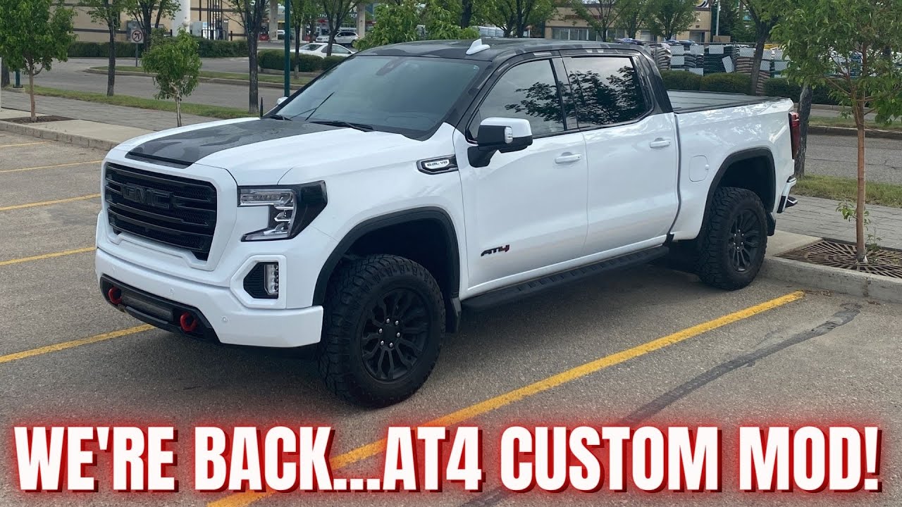 GMC Sierra AT4: самостоятельная оклейка! | Пошаговая инструкция по установке винила