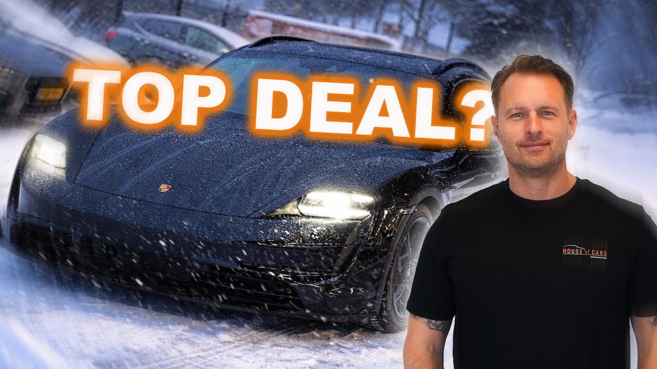 Driften met een Taycan 4S Cross Turismo?! 😳❄️