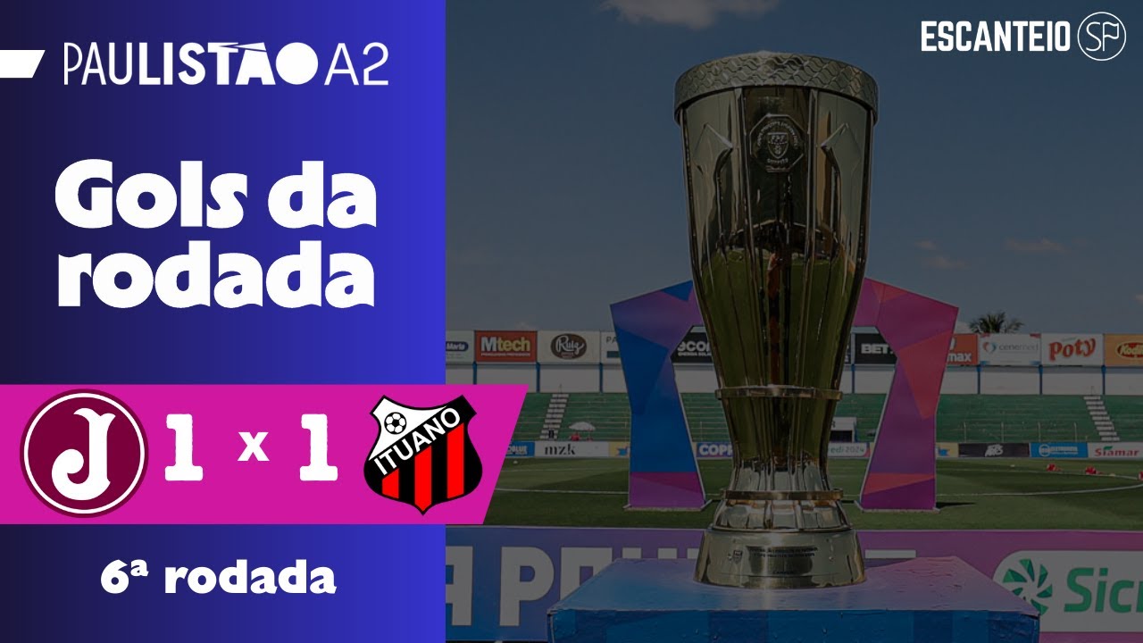 JUVE ARRANCA EMPATE CONTRA O GALO | Juventus 1 x 1 Ituano| Gols do Paulist&atilde;o S&eacute;rie A2 2026
