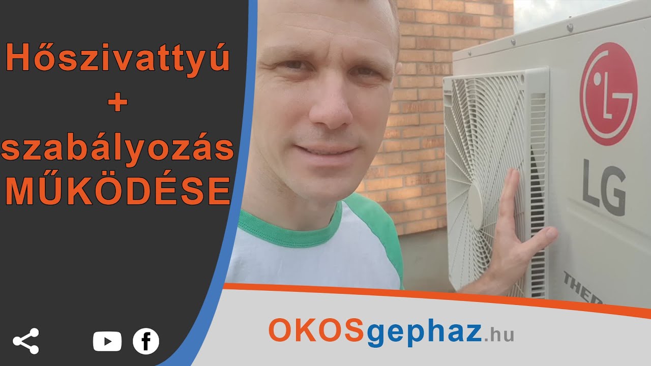 Hőszivattyú + gépház MŰKÖDÉSE
