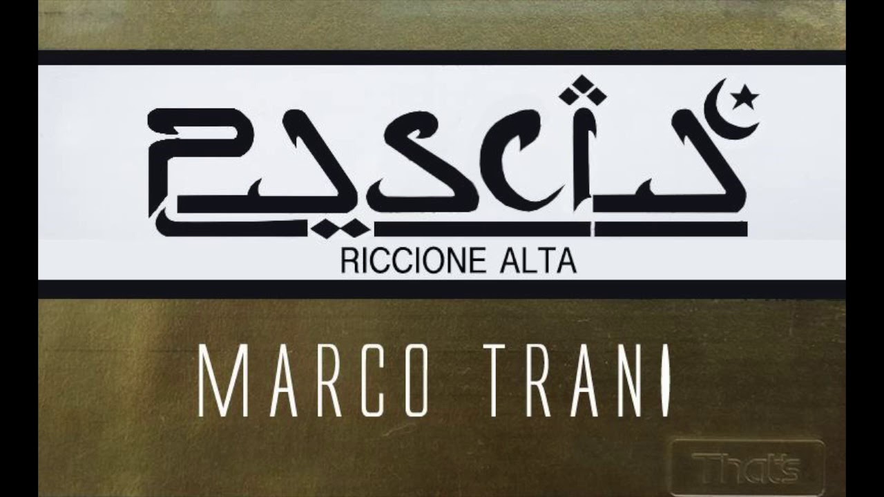 Marco Trani @ Pascià (Riccione Alta) Febbraio 1989