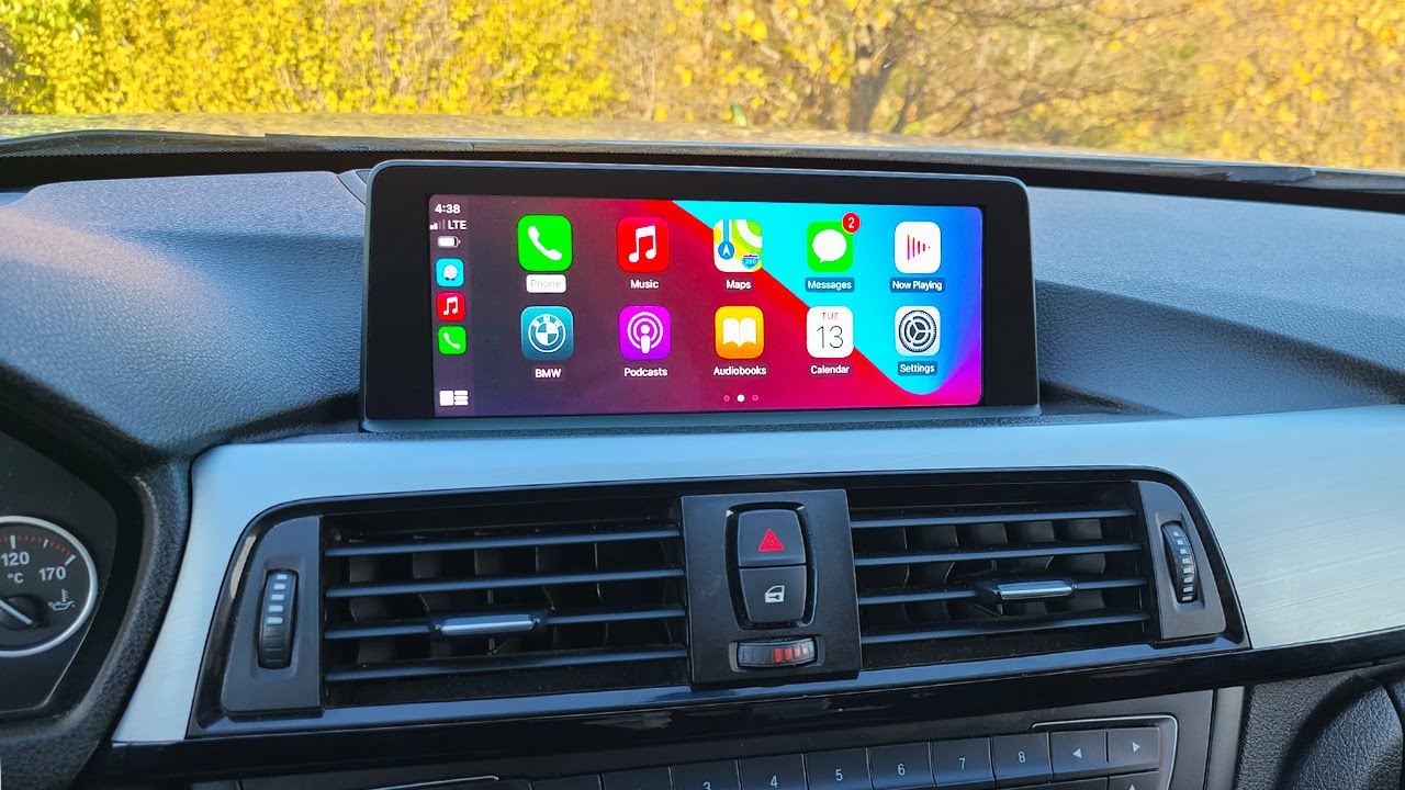 Беспроводные технологии CarPlay и AndroidAuto в BMW 3 серии и 4 серии 2012-2016