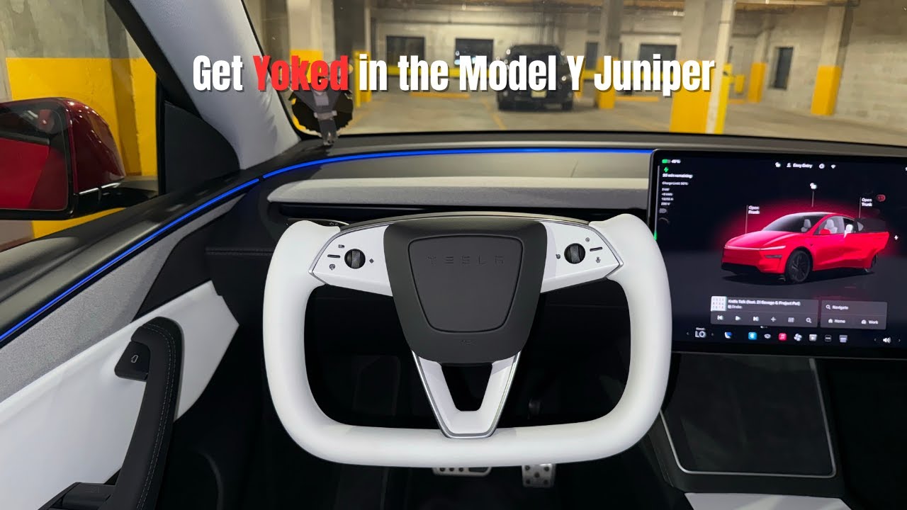 YOKE Steering in a 2026 Model Y Juniper Makes NO Sense… Or Does It? Full Install and Review