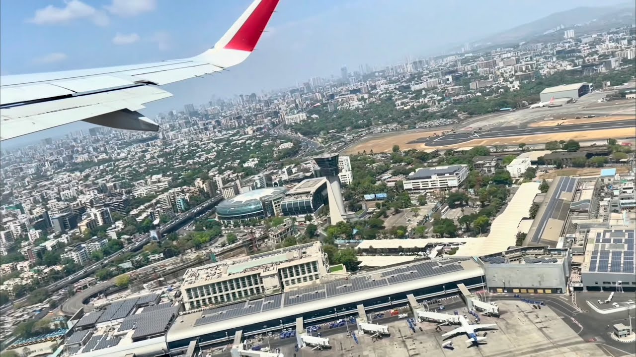 Mumbai International airport MUMBAI TO DELHI BY AIR INDIA BEAUTIFUL JOURNEY WITH FULL INFORMATION 