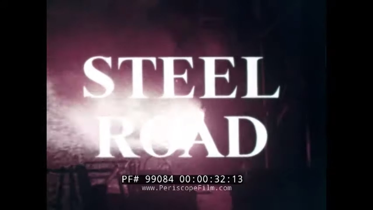 1956 BRITISH STEEL INDUSTRY  FILM  