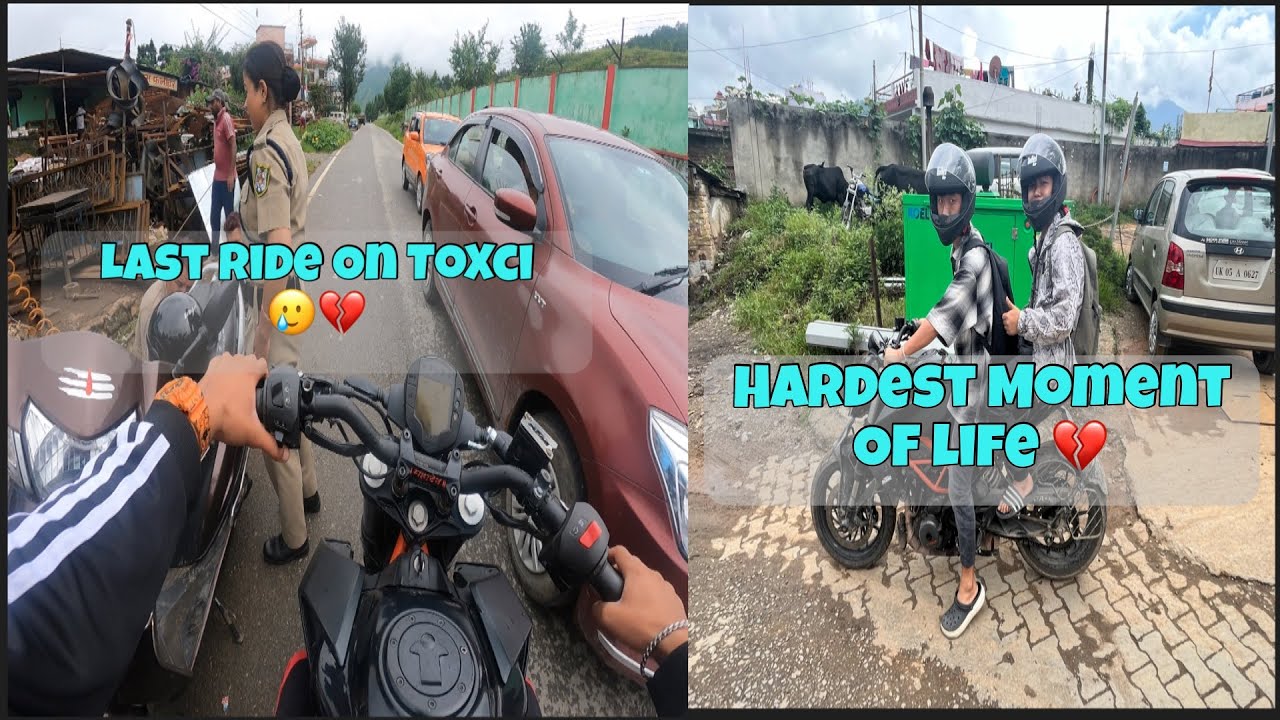 Last Ride on Duke250💔 | leke chle gye meri bike 🥲.