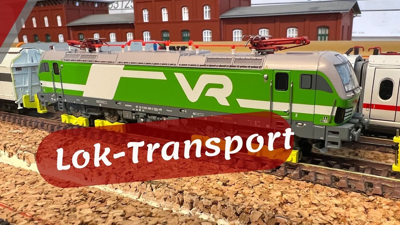 Unboxing  - Loktransport Rail Adventure - Fahrbetrieb und ICE3
