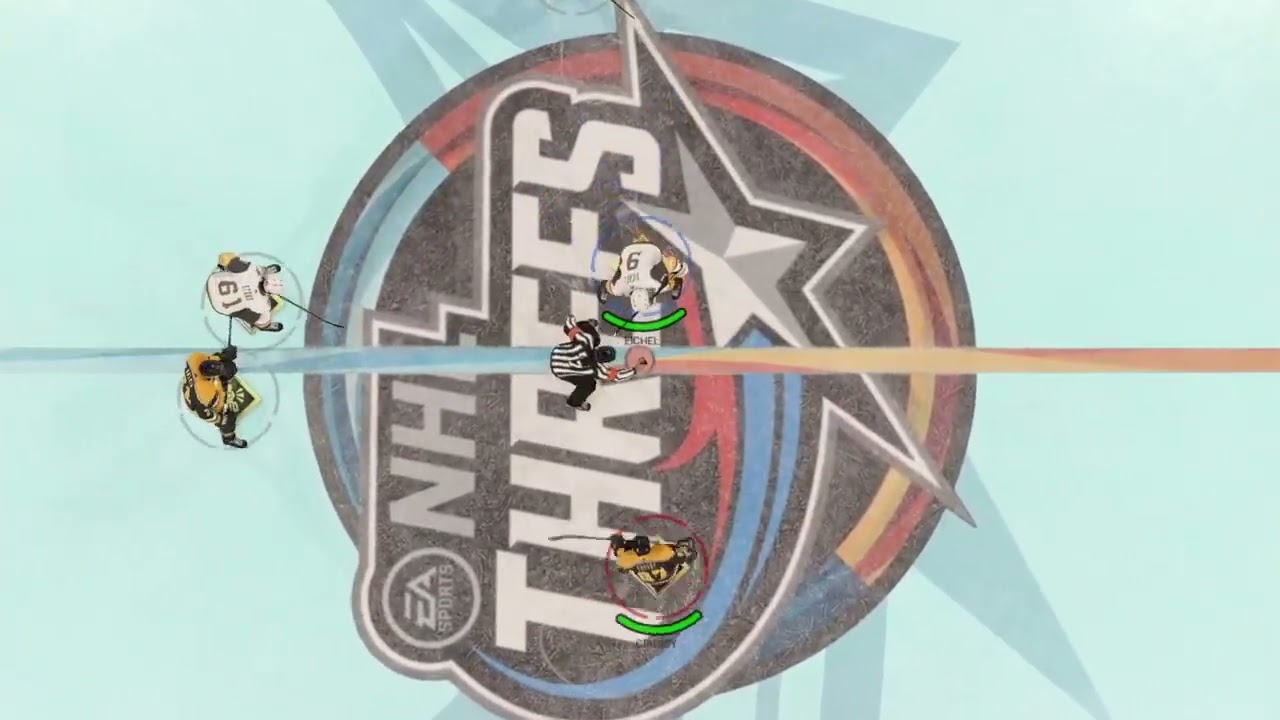 NHLThrees PIT VS VGK Game 1