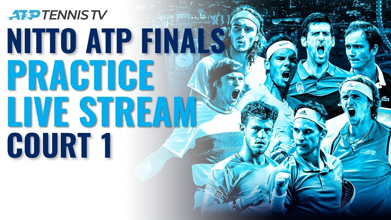2020 Nitto ATP Finals: Live Stream Practice Court 1 (Monday)