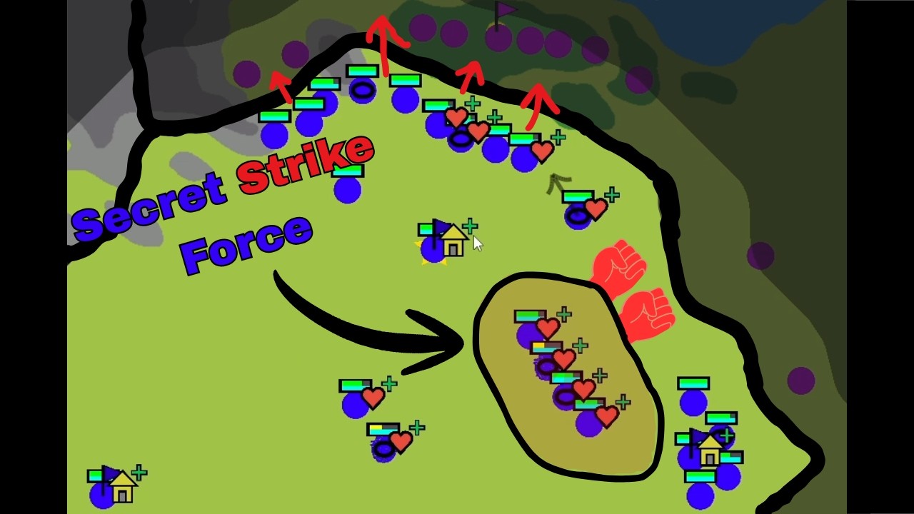 He thought he encircled me, but something hidden was waiting...