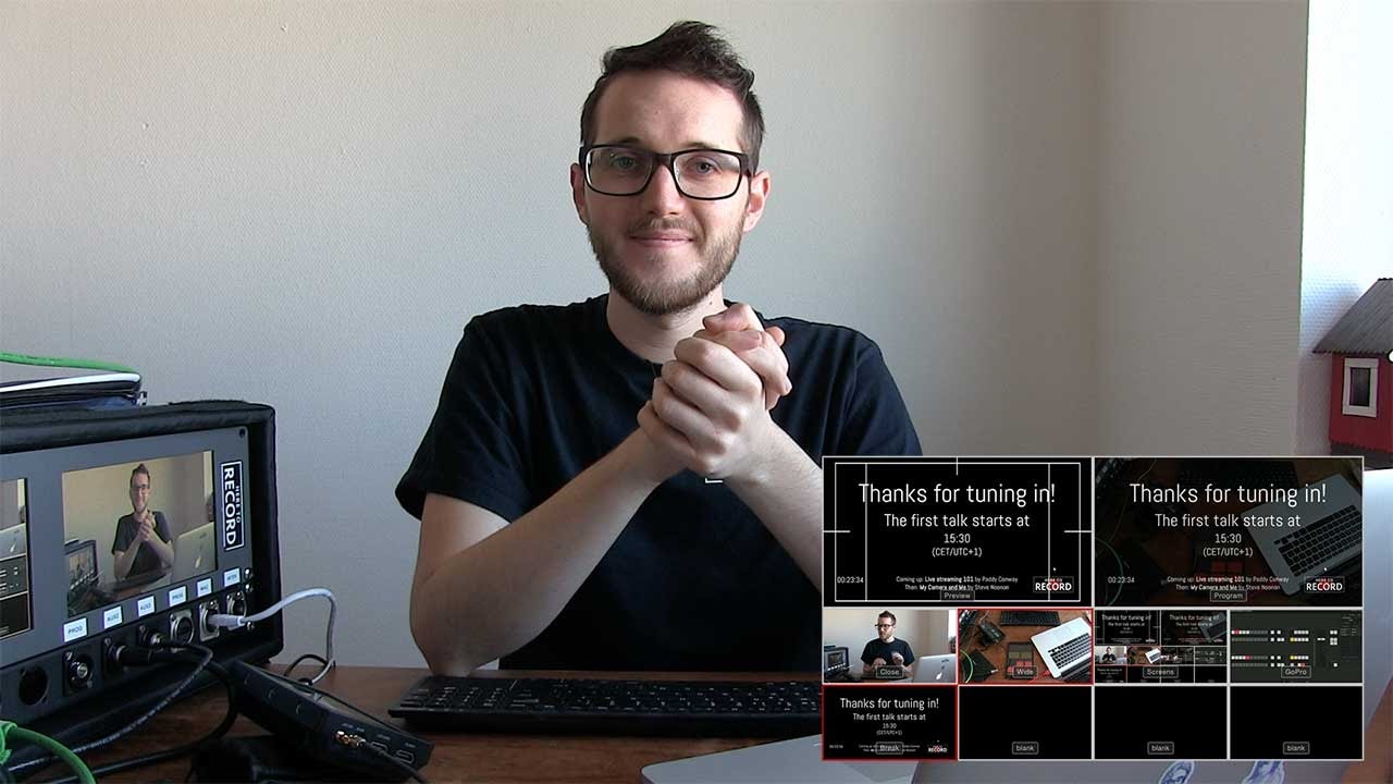 Live Stream Break with HTML and ATEM Macros // Show and Tell Ep.11