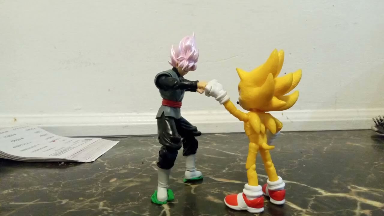 Sonic VS goku black