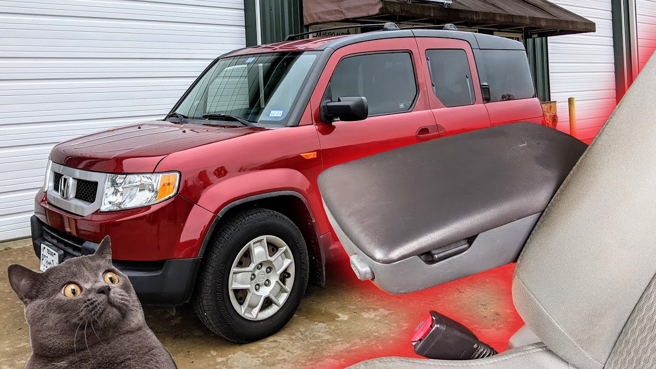 Honda Element armrest installation