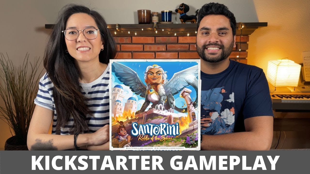 Santorini: Riddle of the Sphinx - Kickstarter Playthough