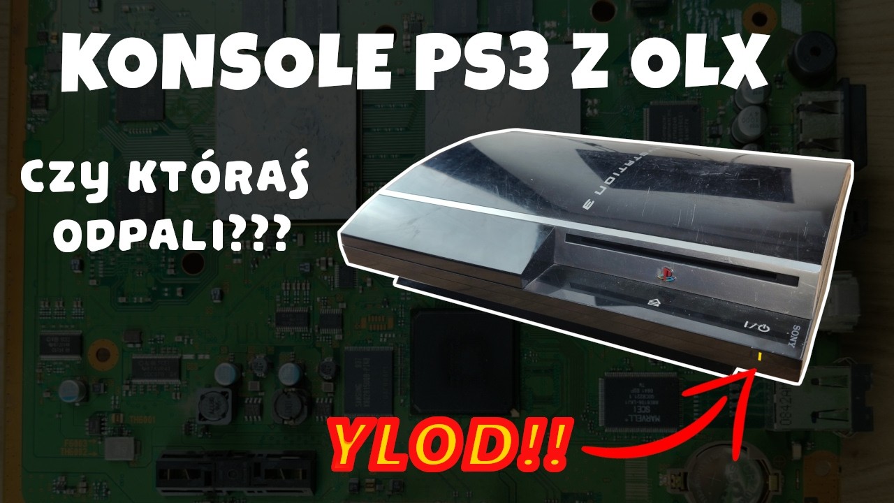 #158 Konsole PS3 FAT z OLX - sprawdzam czy kt&oacute;raś jeszcze żyje