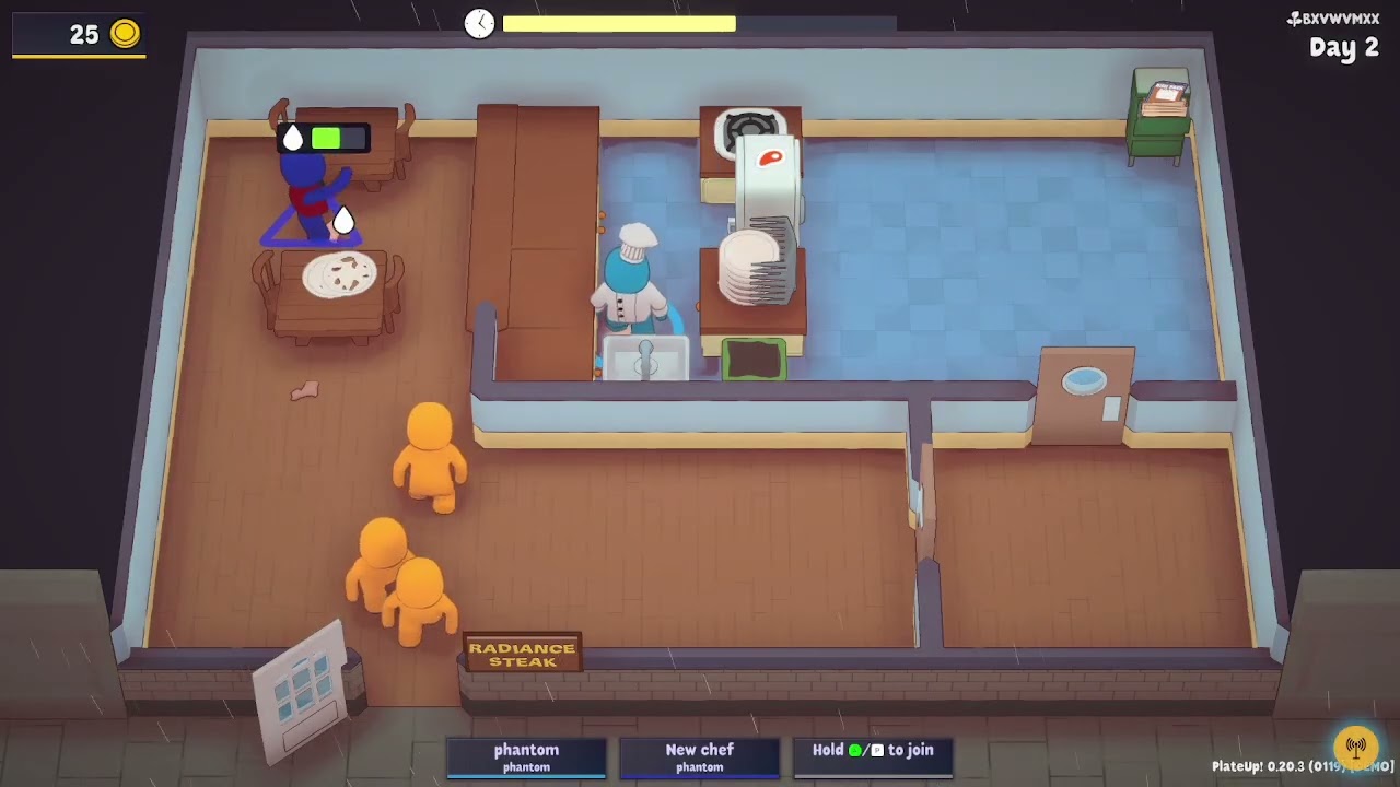 Plate up demo Sry audio cut out