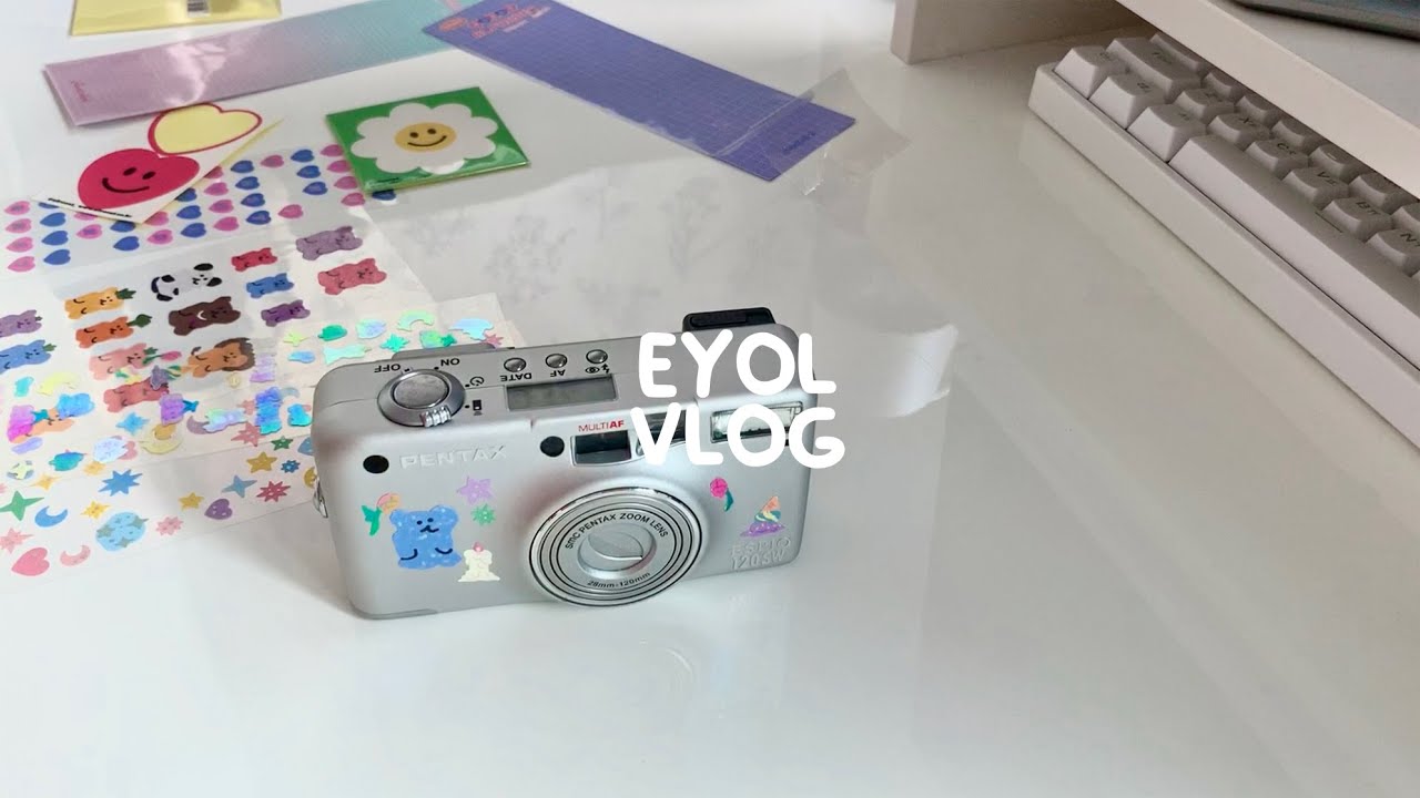 (sub)대학생 자취 브이로그_카메라 안 키는 싸강은 또 다른 식사 시간, 필름 카메라 꾸미기, 밥 해먹는 요리 일상