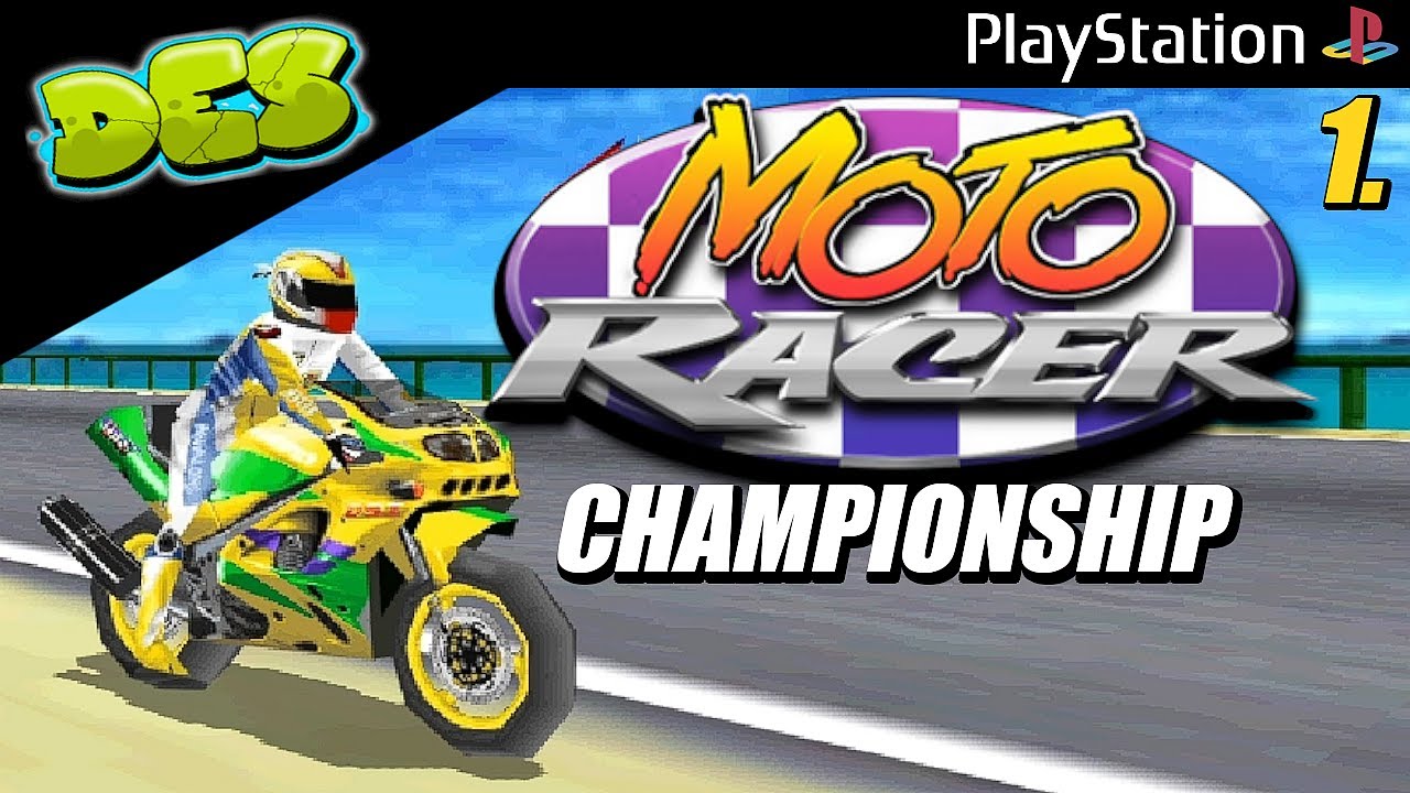 MOTO RACER - PART 1 - 𝘾𝙝𝙖𝙢𝙥𝙞𝙤𝙣𝙨𝙝𝙞𝙥 PS1