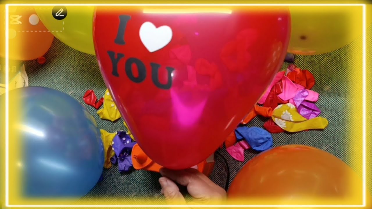 Colorful Balloons ASMR | Electric Pump Inflation Relaxing Sounds