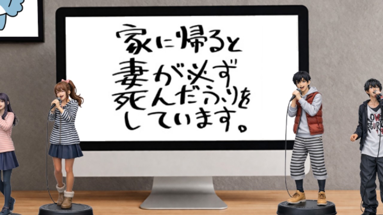 【アカペラ】家に帰ると妻が必ず死んだふりをしています。/ 初音ミク / ほぼ日P