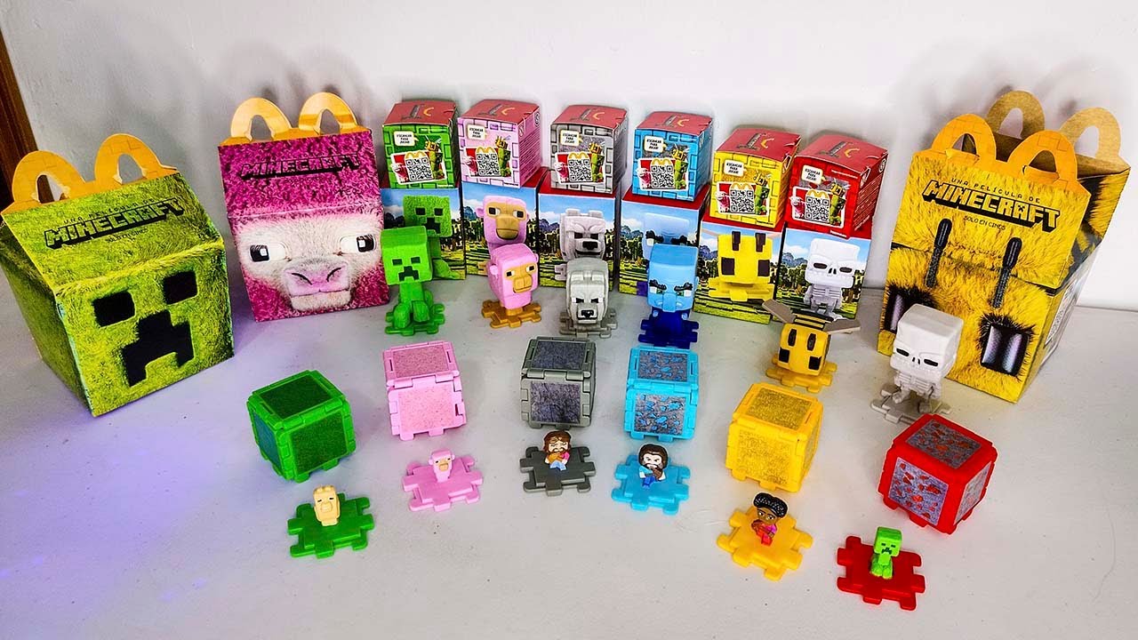 Minecraft mcdonalds coleccion Movie pelicula
