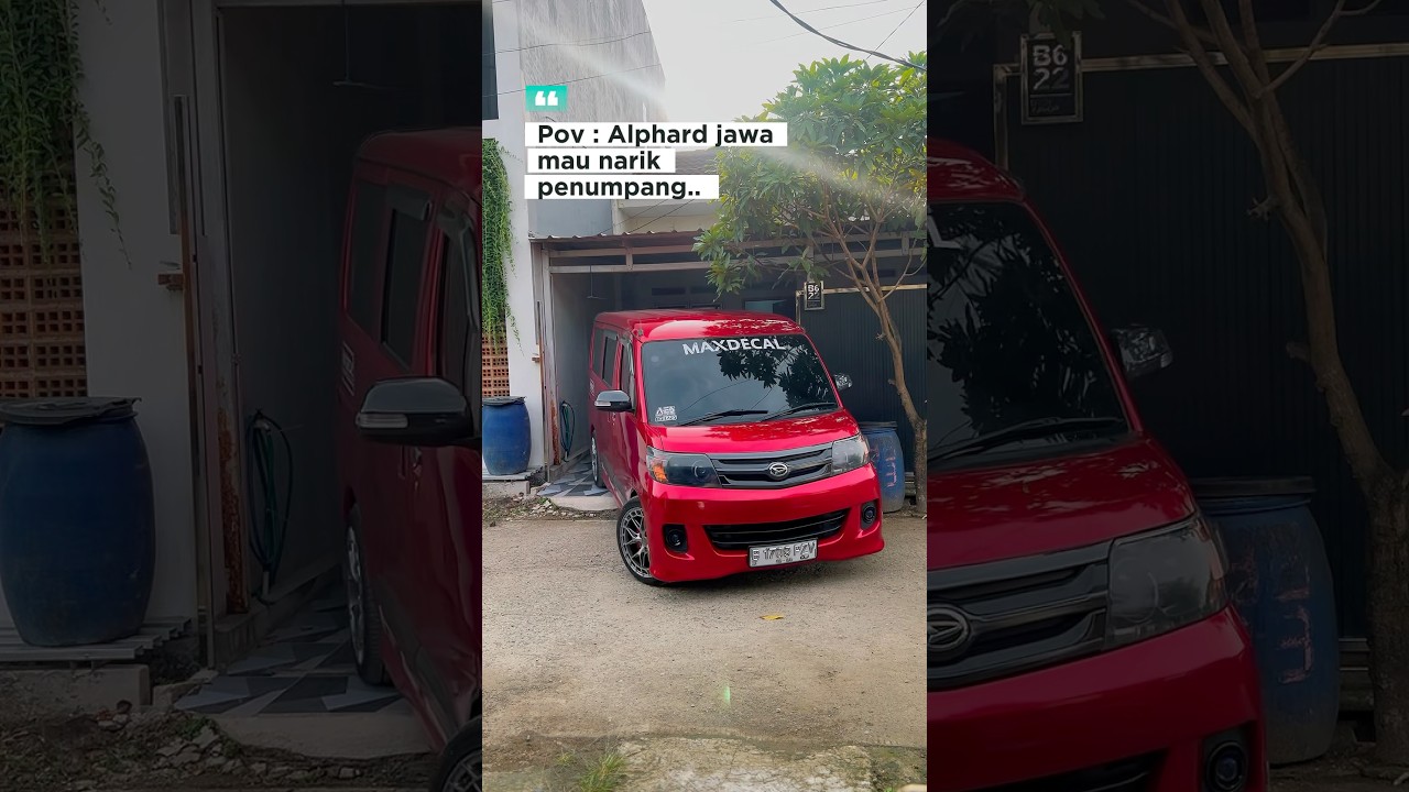 ALPHARD JAWA OTW MANDALIKA ‼️