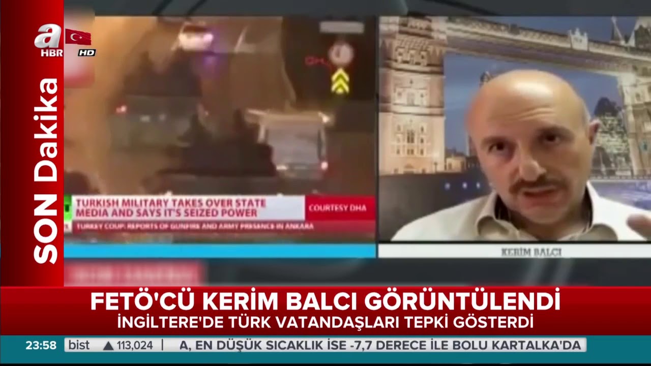 FETÖ'cü Kerim Balcı İngiltere'de görüntülendi