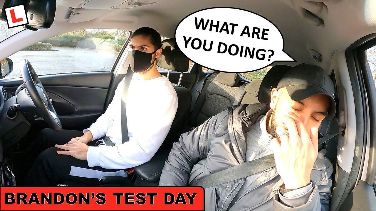 Brandon's Actual Driving Test Day | I LOST MY TEMPER!