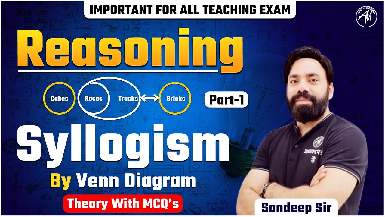 DSSSB EXAM || REASONING Syllogism By Venn Diagram Part-1 || CLASS-29 || ADHYAYAN MANTRA ||