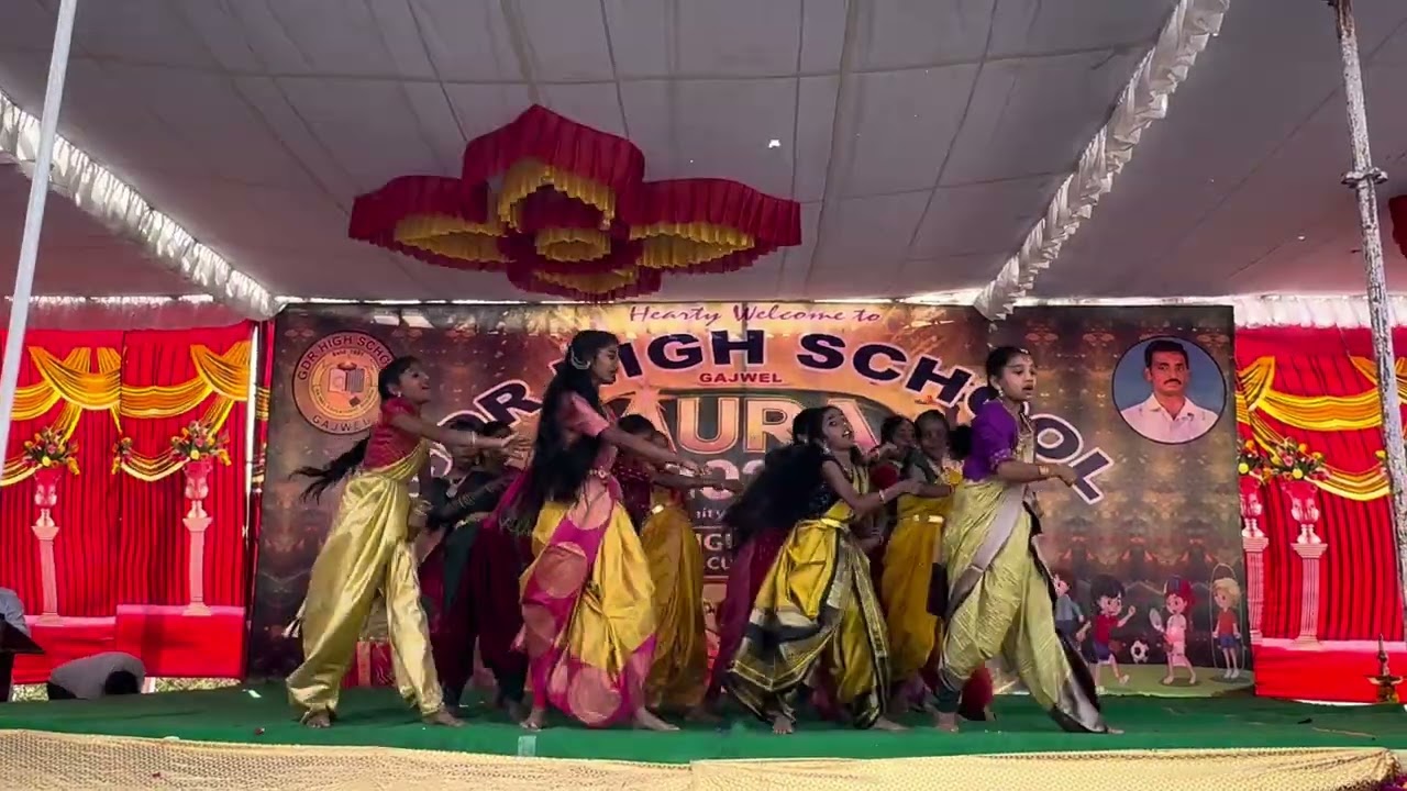 Folk dance by students 🤩❤️ #           #folksong #studentsperformance #trendingvideo #gdrhighschool 