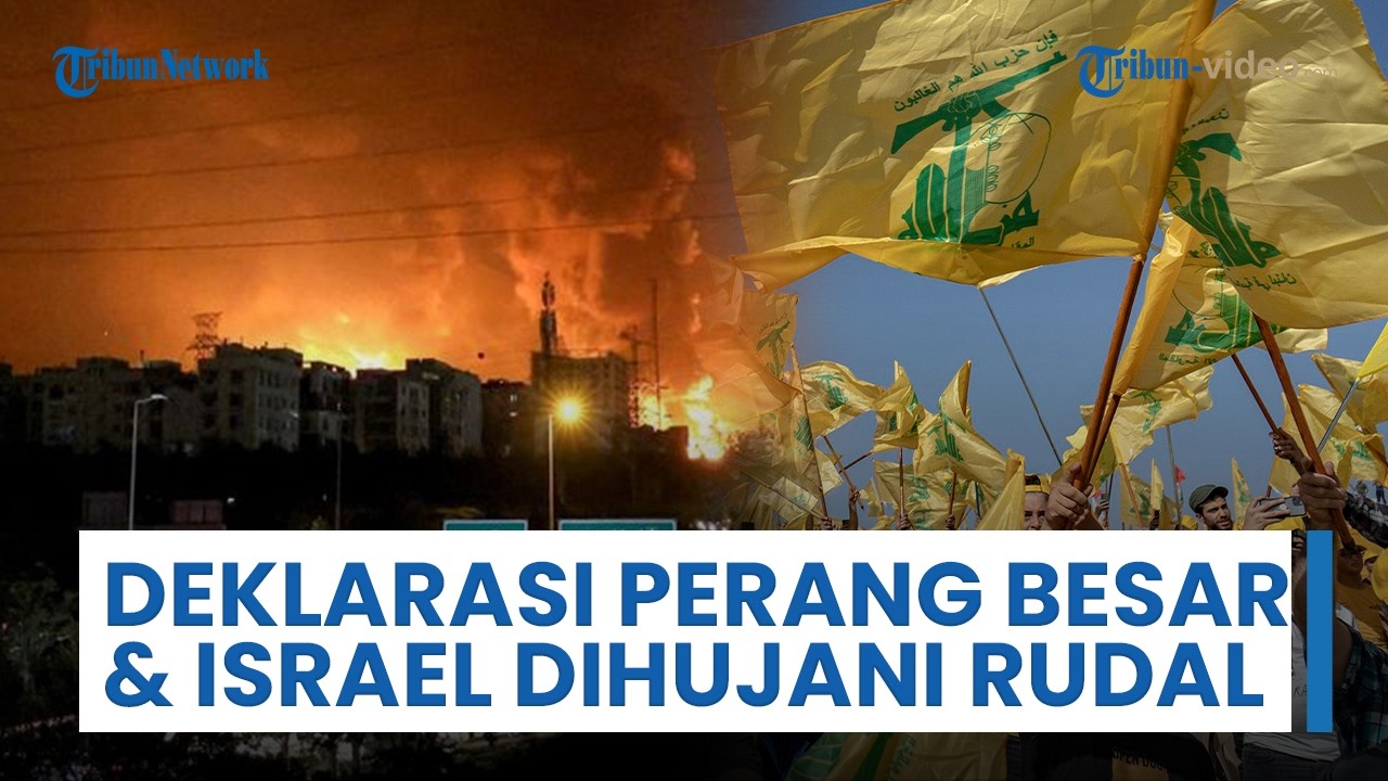 Rangkuman Perang Timur Tengah: Serangan Gabungan Hantam Israel hingga Hizbullah Deklarasi Perang
