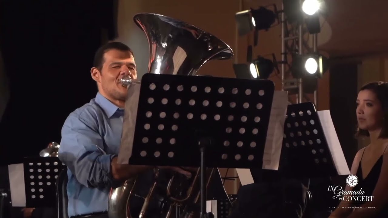 Concertino para Tuba e Banda - Hugo S. Rocha | Solista Luiz Ricardo Serralheiro (Popô Tuba)