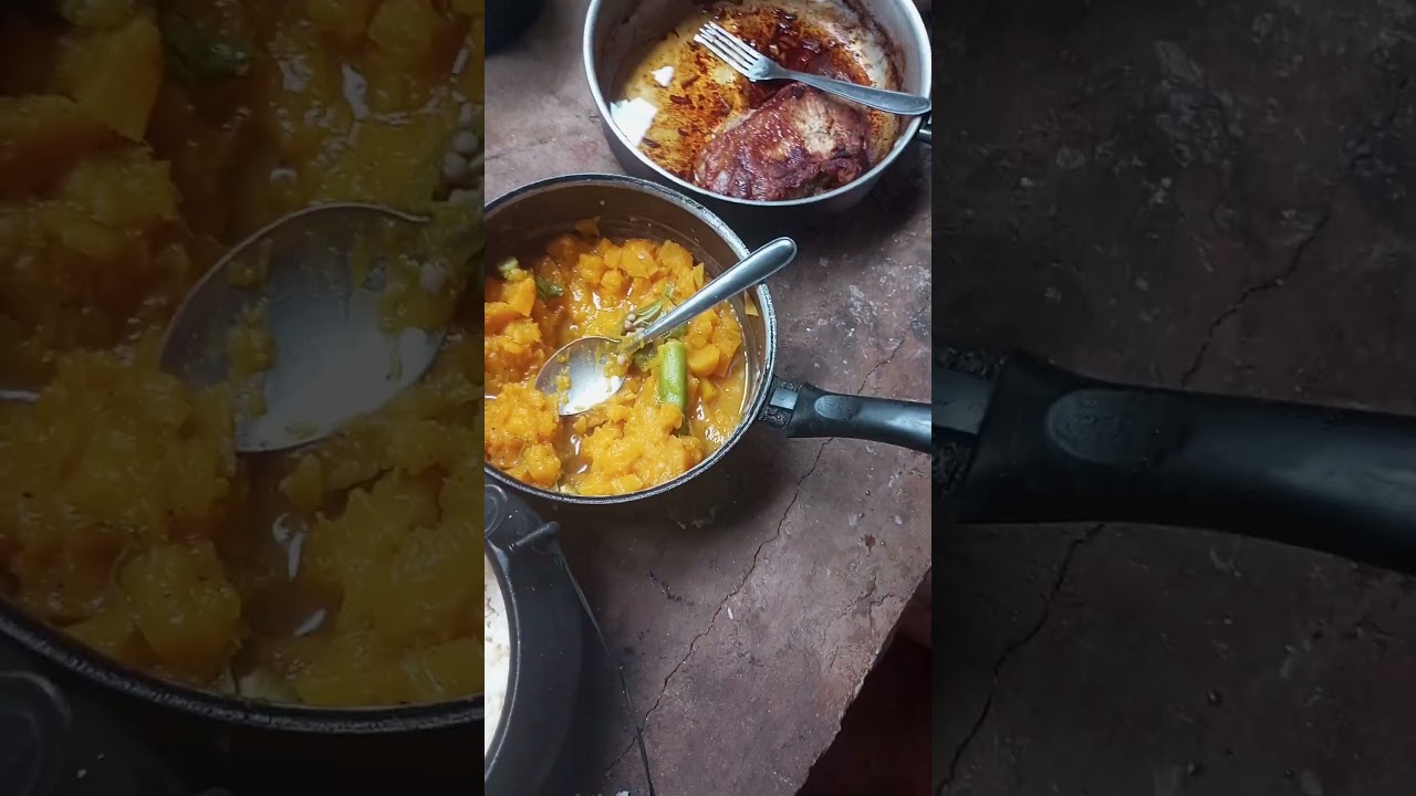 Almo&ccedil;o na ro&ccedil;a, cozinha improvisada #umpoucodomeudia #fy #obradozero